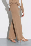 Pantalone dritto in maglia - 1