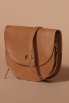 Borsa modello tolfa in pelle cognac - 4