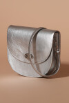 Tolfa model bag in silver leather - 4