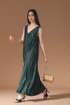 Long pleated dress - 3