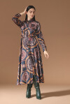 Vestito lungo a fantasia - 4