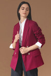 Four-button blazer with peak lapels - 1