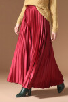 Long pleated skirt - 3