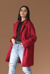 Solid color two-button coat - 4