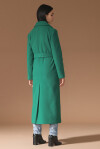 Cappotto lungo con fascia in tessuto - 2