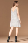 Mini dress con paillettes - 2