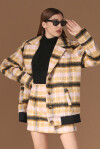 Giacca scozzese effetto plaid - 3