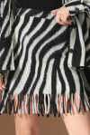 Mini skirt with fringes - 4