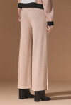 Pantaloni in maglia lurex con spacchi - 2