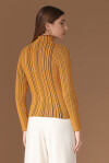 Maglia collo vulcano a coste - 2