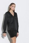 Blusa in raso di seta - 1