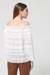 Blusa chiffon con paillettes - 4