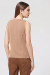 Crossover top in flowing crêpe - 2