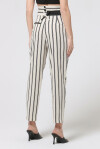 Striped trousers with contrasting bustier - 3