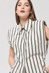 Camicia giromanica rigata - 1