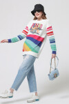 Rainbow maxi sweater - 4