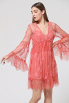 Embroidered tulle dress - 3