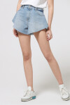 Shorts butterfly in denim bleach - 2