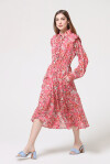 Floral shirt dress - 4