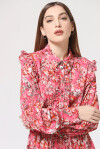 Floral shirt dress - 3