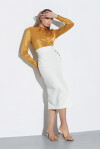 Fluid shirt in friossè satin - 4