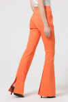 Flare trousers in linen canvas - 2