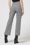 Houndstooth stretch gingham trousers - 2