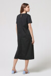 Solid color long dress - 2