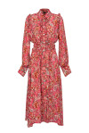 Floral shirt dress - 1