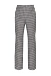 Houndstooth stretch gingham trousers - 1