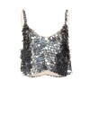 Top con maxi paillettes - 1