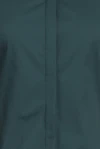 Camicia Tinta Unita Verde scuro - 4