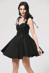 Vestito bustier con gonna circolare - 1