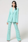 Structured flare trousers - 1