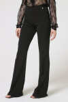 Pantaloni strutturati modello flare - 4