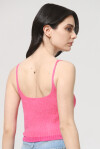Short top in ribbed knit - 2