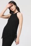 Mesh top with fringes - 3