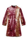 Tie & Dyed full sequin dress - 1