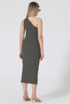 Ribbed one shoulder dress - 4