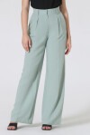 Trousers with pleats in linen - 4