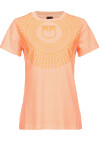 T-shirt con logo effetto ottico - 4