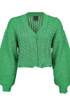 Cardigan motivo trecce - 1