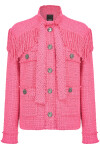 Tweed jacket with fringes - 1