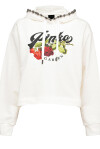 Rose print hoodie - 1