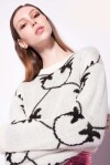 Pullover jacquard fantasia monogram - 4