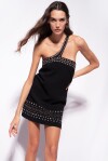 Mini dress with studs - 2