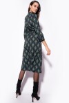 Floral print shirt dress - 4