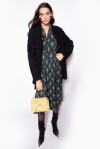 Floral print shirt dress - 3