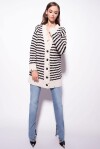 Striped knit cardigan - 3
