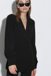 Two-button blazer with soft sleeves - 3